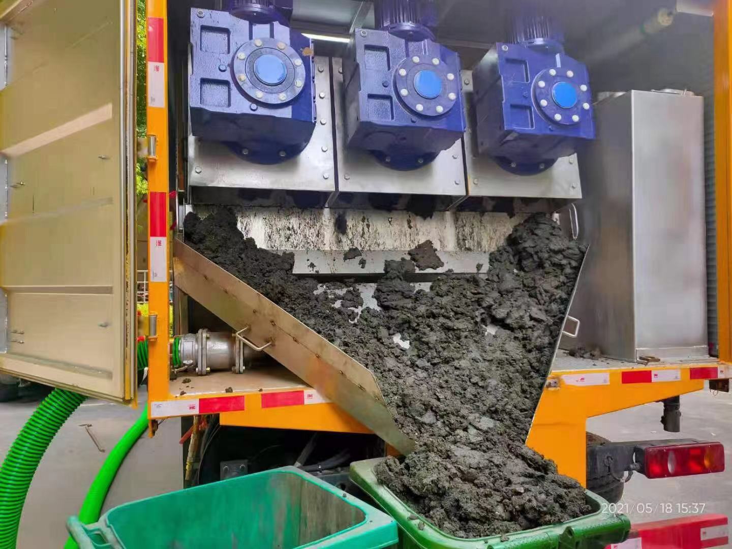 丰顺化粪池清掏城市维护站-泥浆净化干湿分离处理